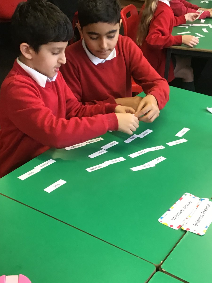 Fun learning about adjectives in Primary 4.