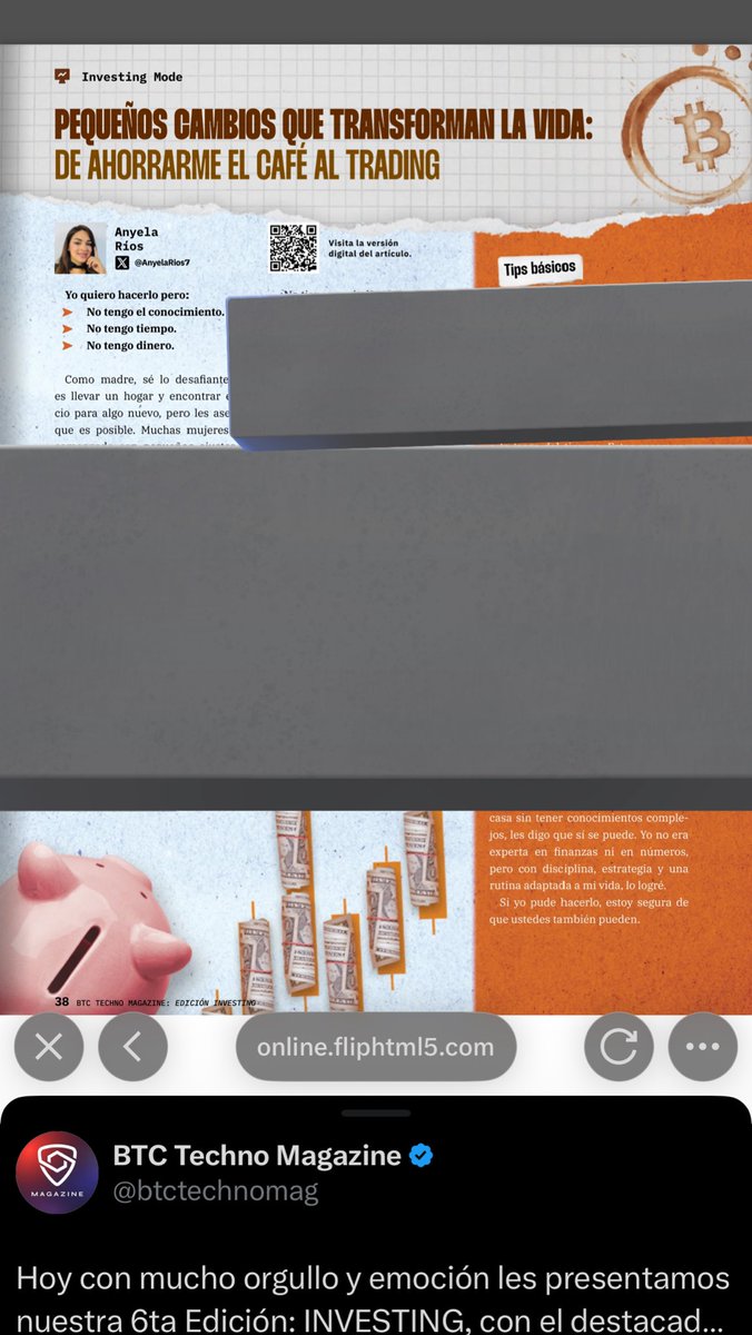 AnyelaRios7's tweet image. Un día doblemente especial 🎉🎂🥳

Si supieran la alegría que siento cada vez que una mujer se conecta y se une a nuestra comunidad con el deseo de aprender, crecer y aportar 💪🏻👏

Tengo el compromiso y la vocación de seguir escribiendo para ustedes, de acompañarlas y apoyarlas…