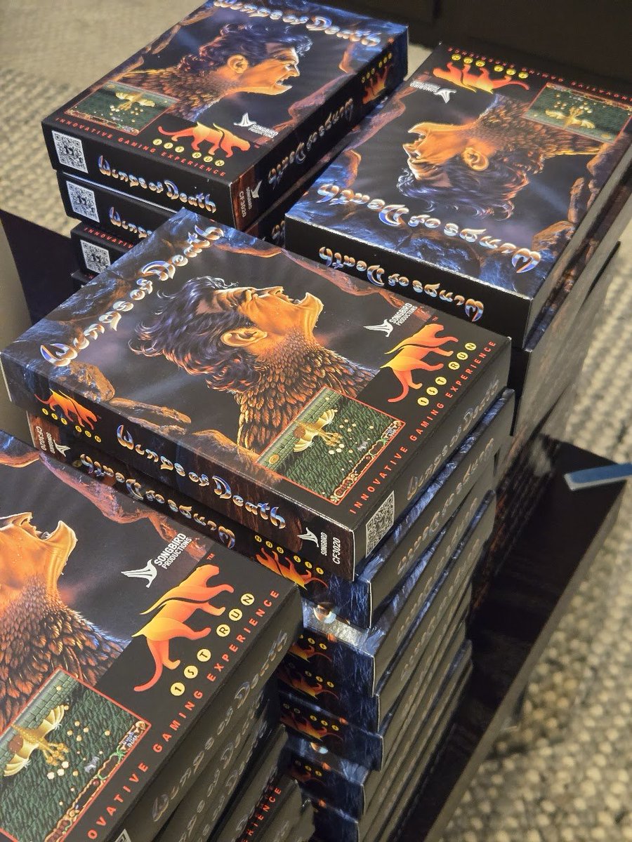 SongbirdPro's tweet image. Happy Friday! We've got Wings of Death for the Atari Jaguar in stock and shipping now. Have you picked it up yet?

Can't wait to hear your feedback on this one!
