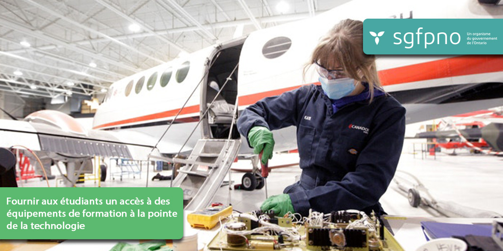 Le <a href="/ONgouv/">Gouv de l’Ontario</a> investit plus de 1,9 million $ par l’intermédiaire de la @SGFPNO afin de moderniser les installations de l’École des technologies aériennes du <a href="/CanadoreCollege/">Canadore College</a> dans la @CityOfNorthBay.

Pour en savoir plus : bit.ly/43dzIks

<a href="/ONnord/">Développement et croissance économique du Nord</a>

📸 : Collège Canadore