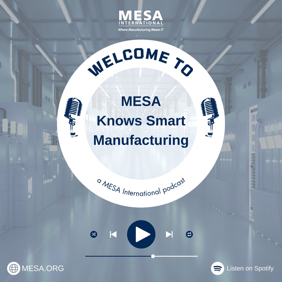 MESAp2e's tweet image. MESA Knows Smart Manufacturing Podcasts are available on Spotify!

Listen to the latest episode “Name of Podcast” here: pathlms.com/mesa/courses/1…