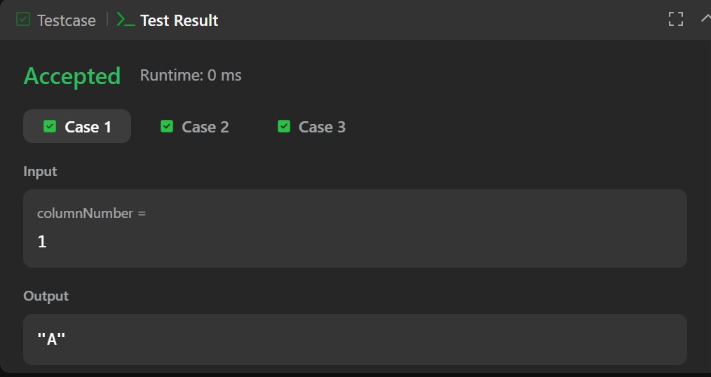 anjan_78's tweet image. Today✅:
 ➡ Solved ➊ Excel Sheet Column Title problem on Leetcode
 ➡learn OOPs concept in java
        •classes &amp;amp; objects
        •inheritance
        • Polymorphism etc..
 ➡Studied core concept of Operating System and computer Network
#java #DSA #progess #ProblemSolving