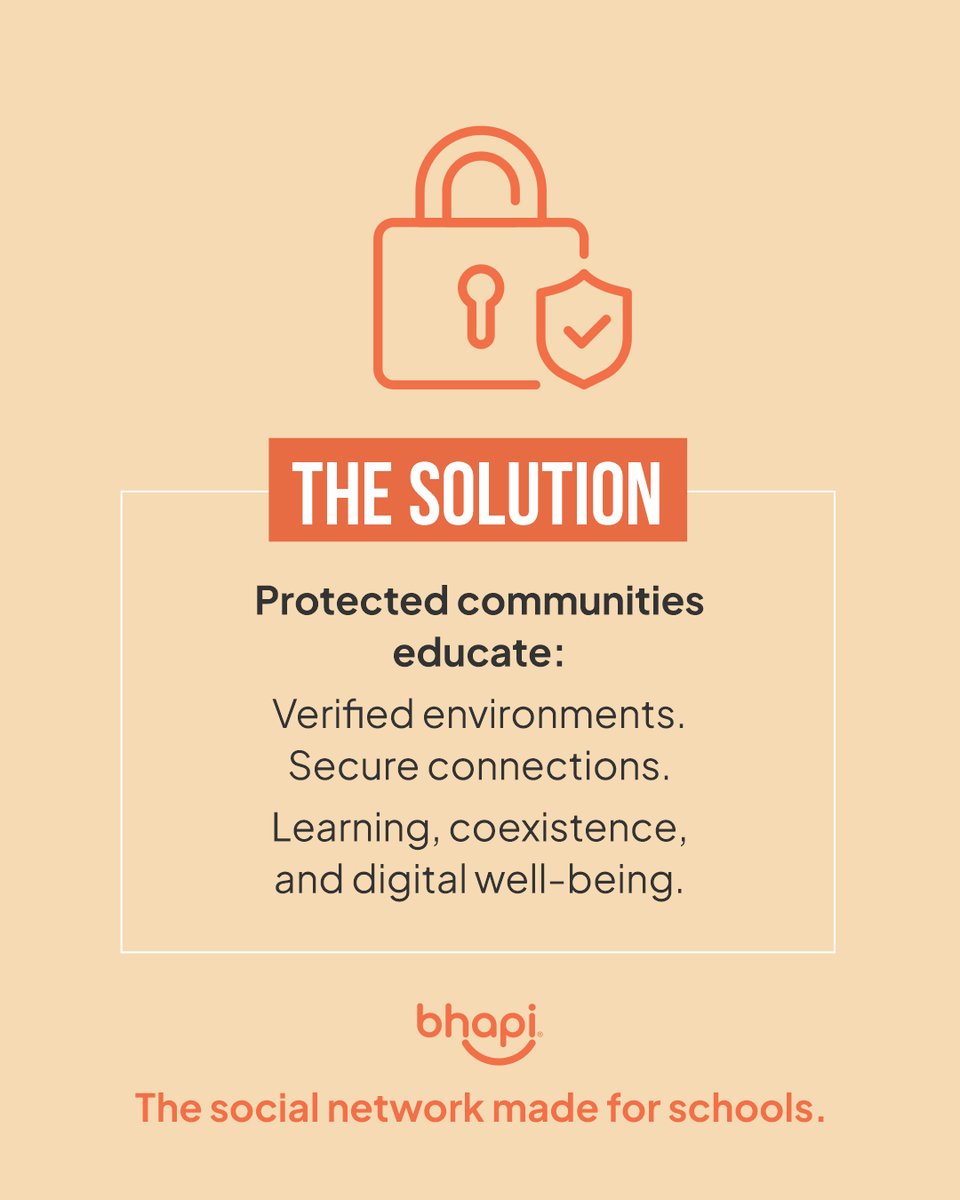bhapi_io's tweet image. Not every social network is made for schools. While open platforms expose children and teens to toxic content, fake profiles, and misinformation, a closed community creates a space of trust, dialogue, and learning.
Bhapi connects schools, students, and families.
#bhapi