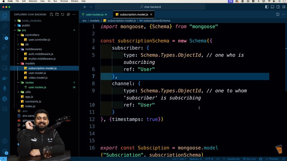 codeXninjaDev's tweet image. Day 22 of #BackendNinjaChallenge by @ChaiCodeHQ
@Hiteshdotcom
📘Summary of our Backend Series
→ Wrapped up everything learned so far routing, controllers, JWT auth, uploads, models, aggregation &amp;amp; sub-pipelines.
→ Next: build video controllers, subscription controllers.
#backend