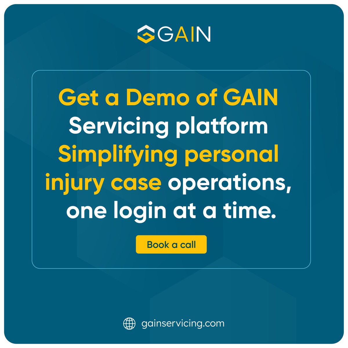 gainservicing's tweet photo. A provider’s bill in your inbox.
A lien still “in review.”
A paralegal waiting for one more update.

That’s how small delays turn into long timelines.
GAIN brings it all together—so your team stops chasing updates and starts closing cases faster.
#GainServicing #LegalOps https://t.co/wGG9VUj4Eb