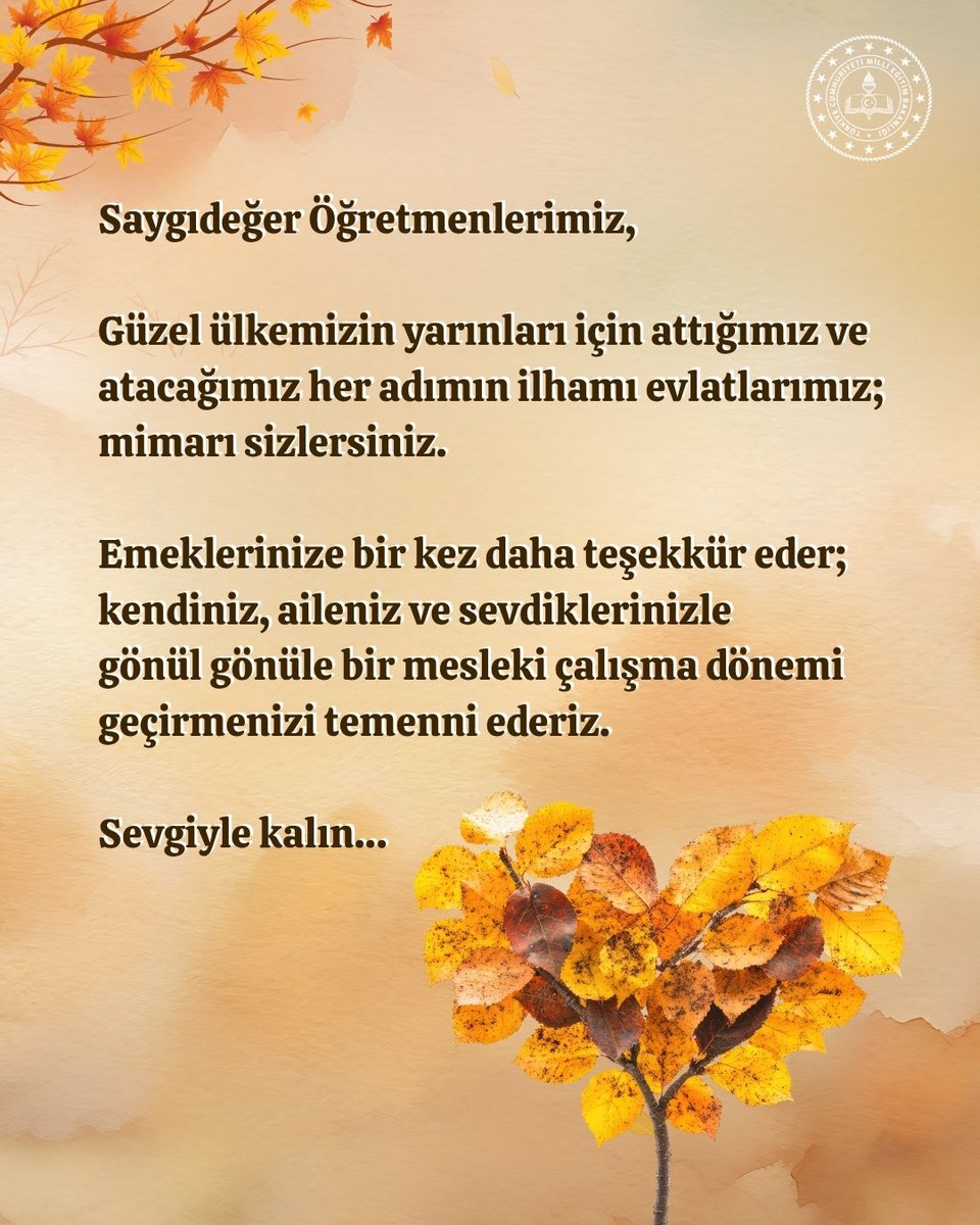 Okullarımızda sağlıkla tekrar kavuşmak üzere… 🤗