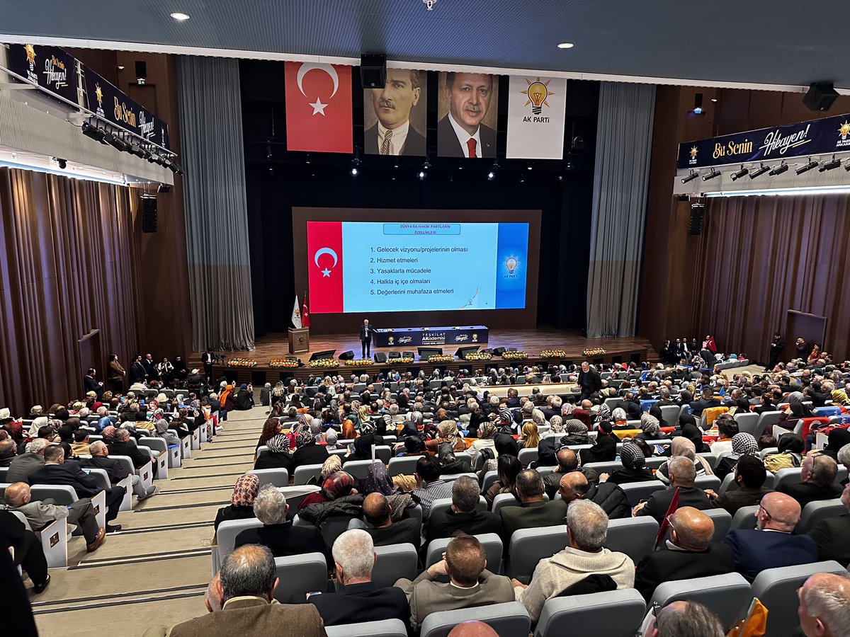 Ar-Ge Eğitim Başkanlığımızın düzenlediği Teşkilat Akademisi Ankara Programını verimli bir şekilde gerçekleştirdik.

Bilgiyle donanan, inançla yol alan teşkilat kadrolarımız; davamızın istikbalini omuzluyor.
Her bir adımda, daha güçlü bir Türkiye Yüzyılı için hep birlikte