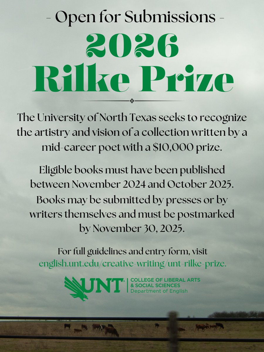 UNT Dept. of English tweet media