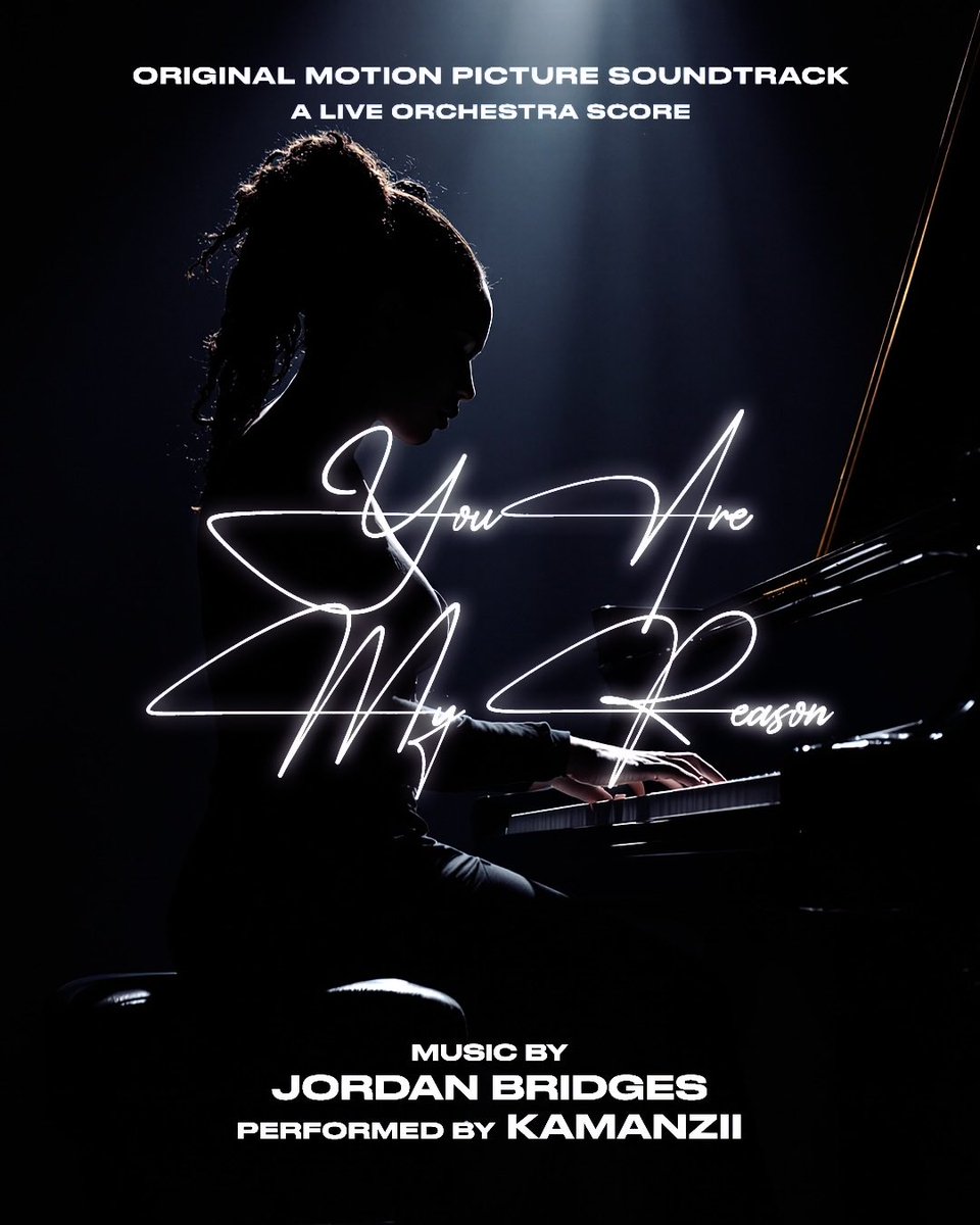bridgesjordan's tweet photo. The Time Has Arrived. “You Are My Reason” (Original Motion Picture Soundtrack) Coming This November. Composed by Jordan Bridges, Performed &amp; Co-Written by @Kamanzii_ https://t.co/F6PEJxHxBv