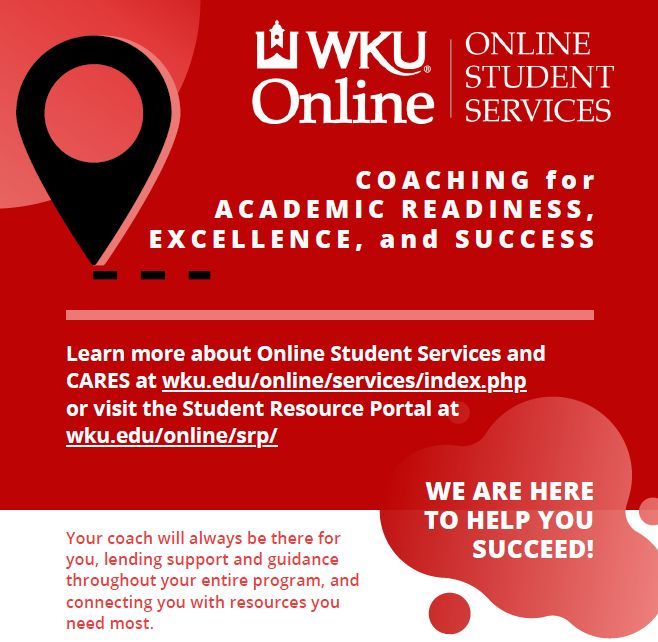 As the semester winds down, feeling a bit stressed is normal. But don't worry! WKU Online offers coaching services to help you finish strong. Discover more and book a session at: wku.edu/online/coachin…. #WKUOnline #StudentSuccess