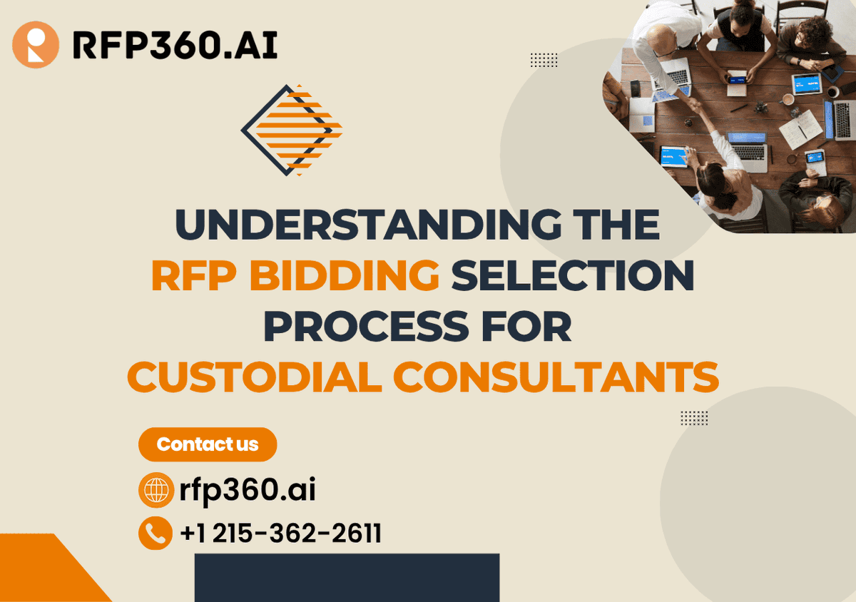 GorawalaMa57818's tweet image. 📈✨ Learn about the RFP process for custodial services! Optimize with AI tools. 
Optimize your RFP process with RFP360.ai. Learn more at Tri-Force Consulting 📈✨

👉 Read more: hi.switchy.io/k03K

 #RFPProcess #CustodialServices #AIinProcurement