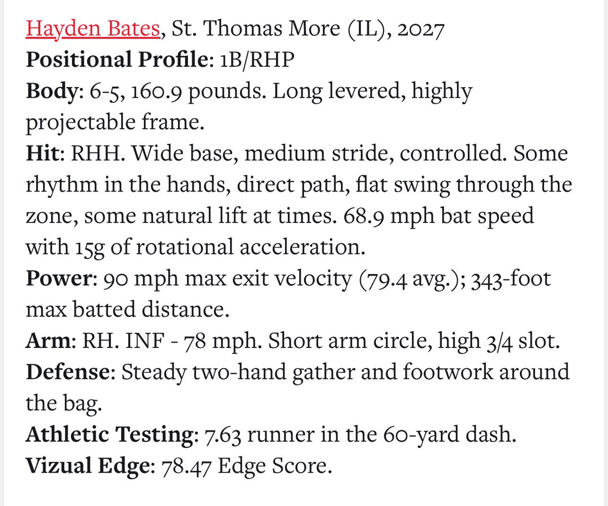 Thank you again <a href="/PrepBaseballIL/">Prep Baseball Illinois</a> for the scouting report from this event. I am looking  forward to the next Showcase. 

<a href="/ILBraves/">Illinois Braves</a> 
<a href="/SabersBaseball1/">STM Baseball</a> 
<a href="/pbtscouting/">Prep Baseball Scouting</a> 
<a href="/BUncommitted/">Baseball_Uncommitted</a> 

loom.ly/93w918A