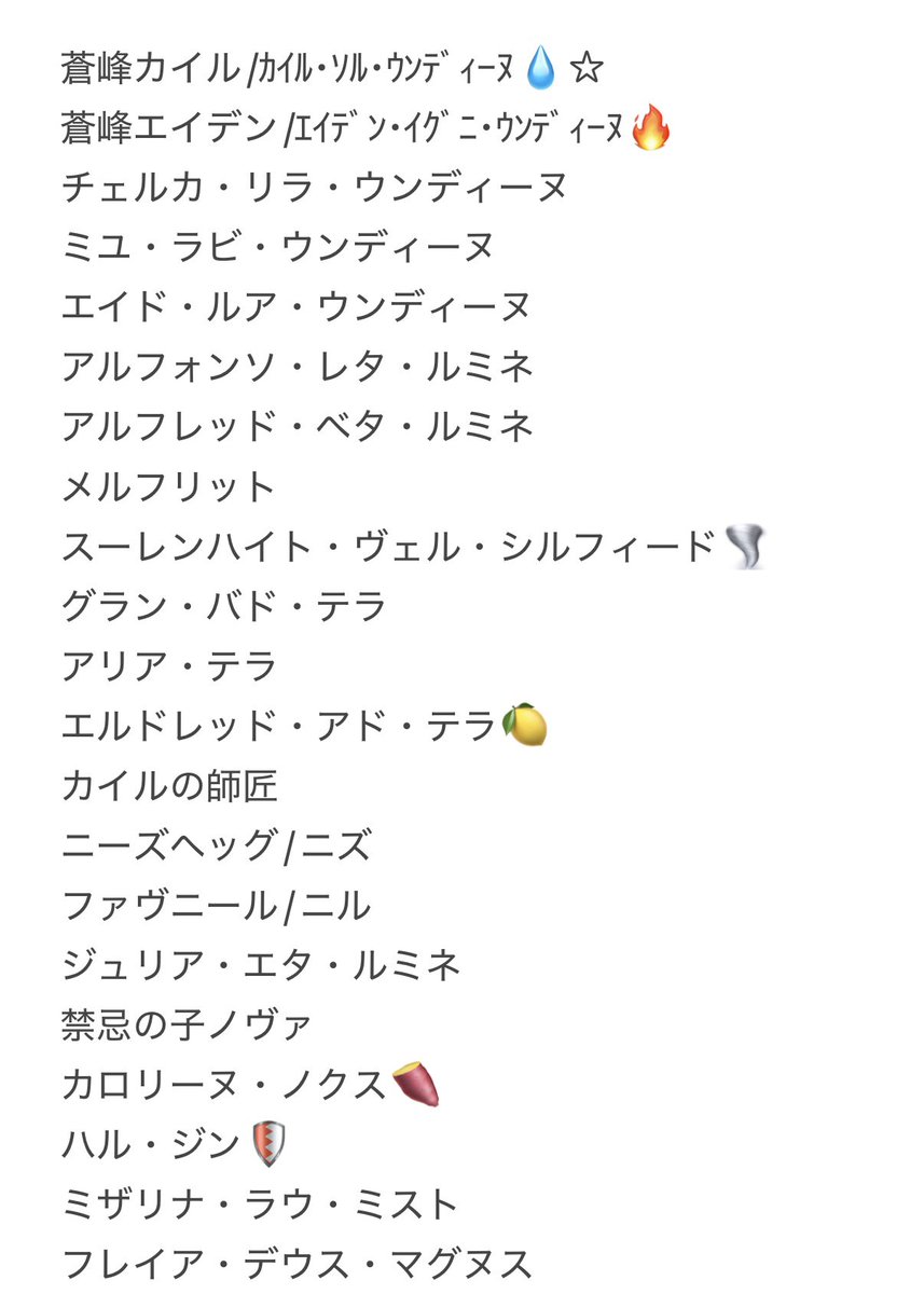 togania0137's tweet photo. #バ美幻村 5周年おめ〜
というわけで村名簿第六版でおます
抜け・誤り等はリプ迄 https://t.co/gO1ggfSlL4