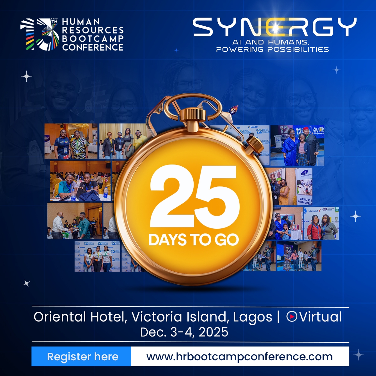 KendorConsultin's tweet image. ⏳ 25 days to go!

The 13th #HRBootcampConference is almost here, where AI and humans power new possibilities.

Register now: hrbootcampconference.com

#FutureOfWork #HREvents #HRCommunity