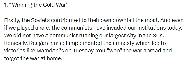 AynReagan's tweet image. The Woke Reich maligns Reagan. He aggressively confronted and defeated their anti-Semitic forbears. As president, Reagan resuscitated the moribund Carter economy. And then built the American military into such a powerhouse that the Soviets were bankrupted trying to compete.
