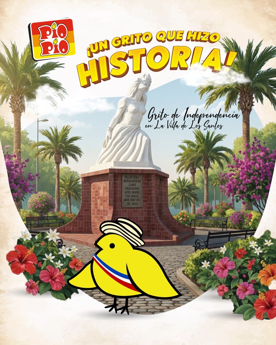 ¡Que suene el tambor y se alce la voz de libertad! 🥁🇵🇦​
Desde La Villa hasta cada rincón del país, seguimos celebrando nuestra historia con mucho orgullo y sabor panameño. 🐥🎉​

#PioPio #GritoDeIndependencia #10DeNoviembre #LoMío