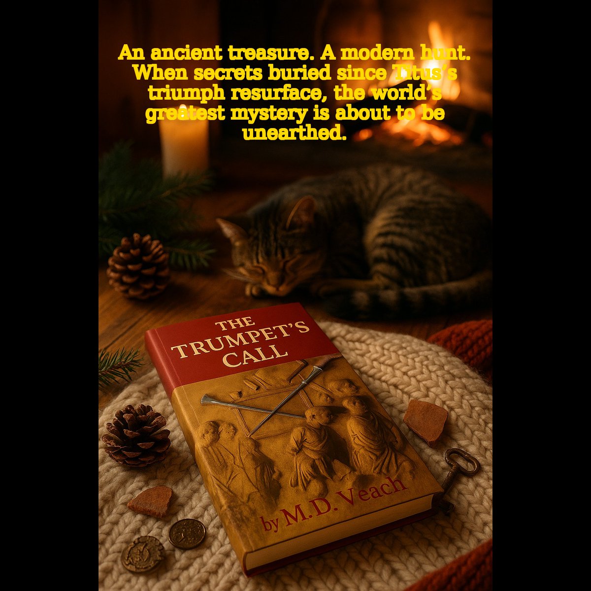 mdveachmap2022's tweet photo. “The Trumpet’s Call” — a gripping archaeological thriller where history, faith, and danger collide. Join the hunt today at https://t.co/d9hm7jNuIx
#TheTrumpetsCall #MDVeach #ArchaeologicalThriller #HistoricalMystery #Bookstagram #BookLovers #IndieAuthor #ThrillerBooks #MysteryReads #ArchaeologyFiction #HistoricalFiction #AncientRome #LostTreasure #ReadingNook #CozyReads #Bibliophile