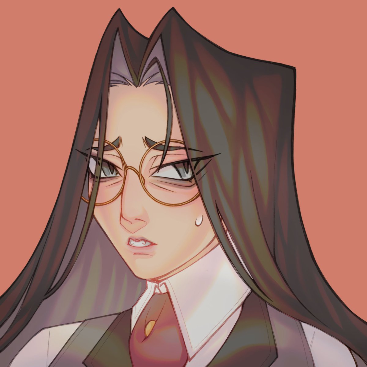 quick portrait piece of #sirpentious :) i hope i captured his energy 

#hazbinhotel #HazbinHotelFanart