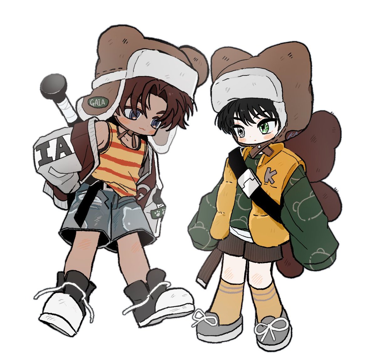 커미션을 했어용.