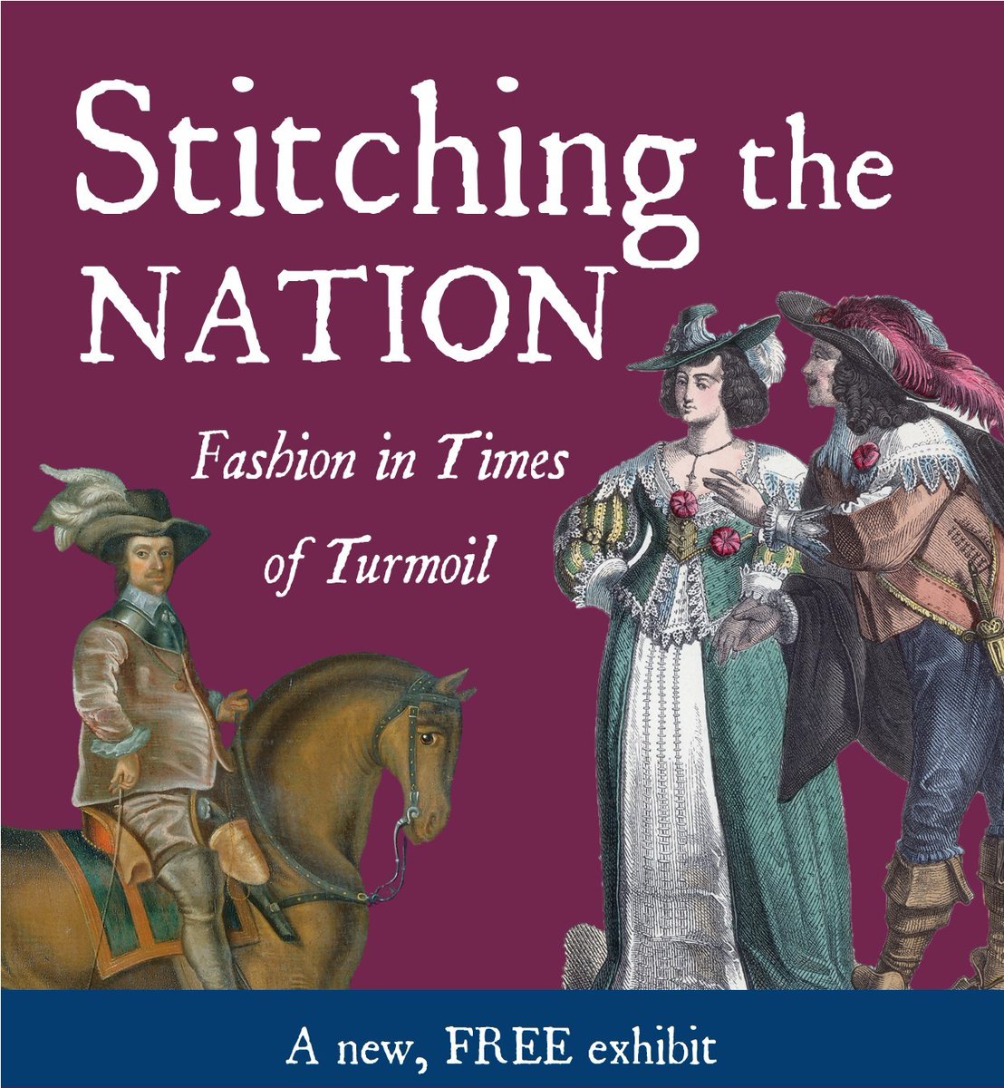 MuseumCromwell's tweet image. Our new exhibit 'Stitching the Nation: Fashion in Times of Turmoil' is now open, looking at how what we wore was affected by the turmoil of the mid-1600s. It includes rare surviving items kindly loaned to us - more details at: cromwellmuseum.org/events/stitchi…