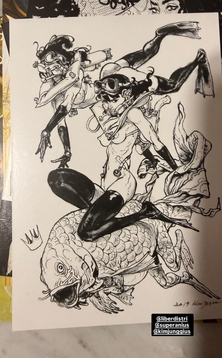 Kim Jung Gi US (@kimjunggius) on Twitter photo 