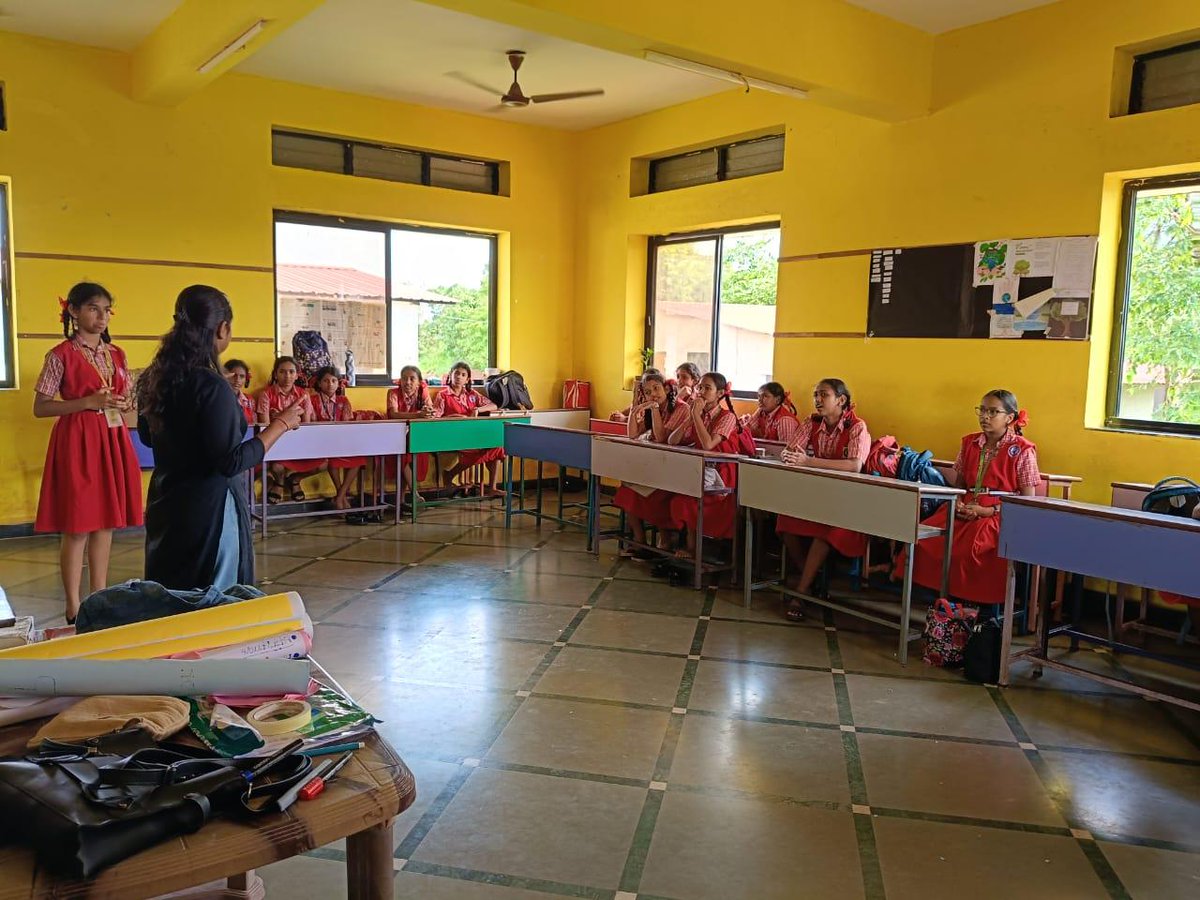 CSR_Persistent's tweet image. Empowering Girls Through Hygiene &amp;amp; Care 🌸

At Persistent Foundation Goa, we donated hygiene kits to girls at Symbiosis School, Shiroda, under our WASH &amp;amp; Life Skills Project helping them stay healthy, confident, and focused on learning.

#PersistentFoundation #WASH