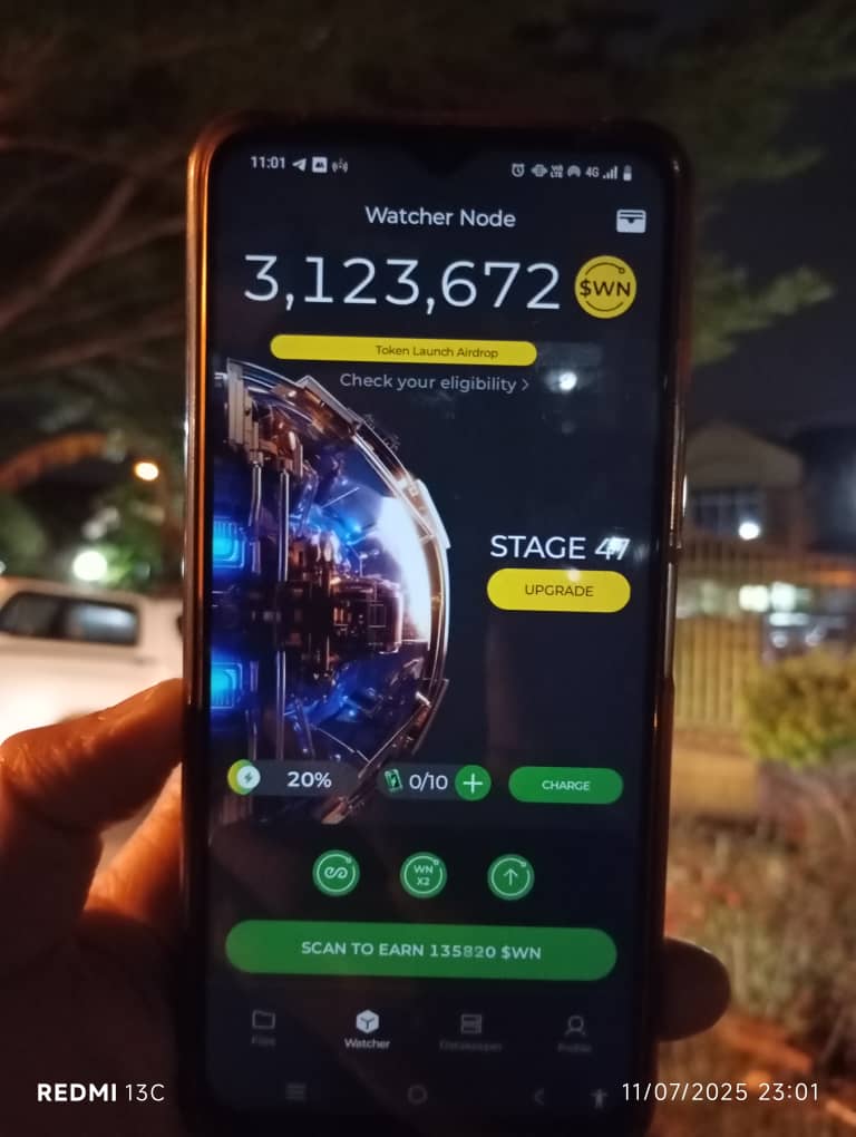 Robo85's tweet photo. Launching watcher node to secure @DeNetPro storage network ,live from malaysia , #WatchersEverywhere https://t.co/VWXIpM2AZZ
