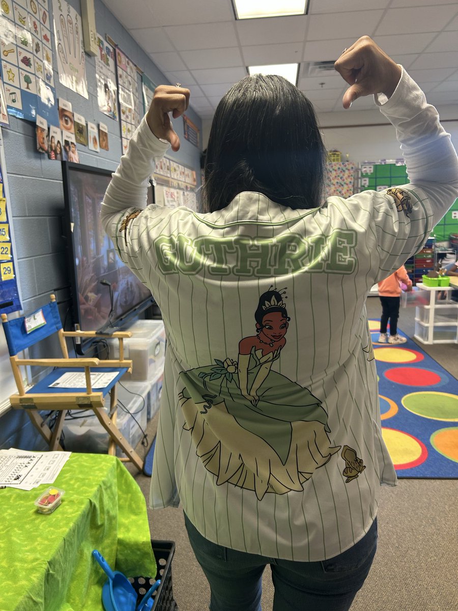 Jersey Day @ school. My Jersey has my name On it.