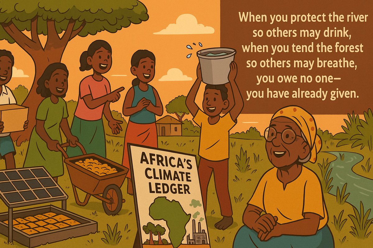 𝗔𝗙𝗥𝗜𝗖𝗔’𝗦 𝗖𝗟𝗜𝗠𝗔𝗧𝗘 𝗟𝗘𝗗𝗚𝗘𝗥: 𝗪𝗛𝗘𝗡 𝗧𝗛𝗢𝗦𝗘 𝗪𝗛𝗢 𝗚𝗜𝗩𝗘 𝗠𝗢𝗦𝗧 𝗔𝗥𝗘 𝗧𝗢𝗟𝗗 𝗧𝗛𝗘𝗬 𝗡𝗘𝗘𝗗 𝗠𝗢𝗦𝗧

My grandmother would ask a question that returns to me every time the Adaptation Gap numbers are released:

“How can the child who protects the