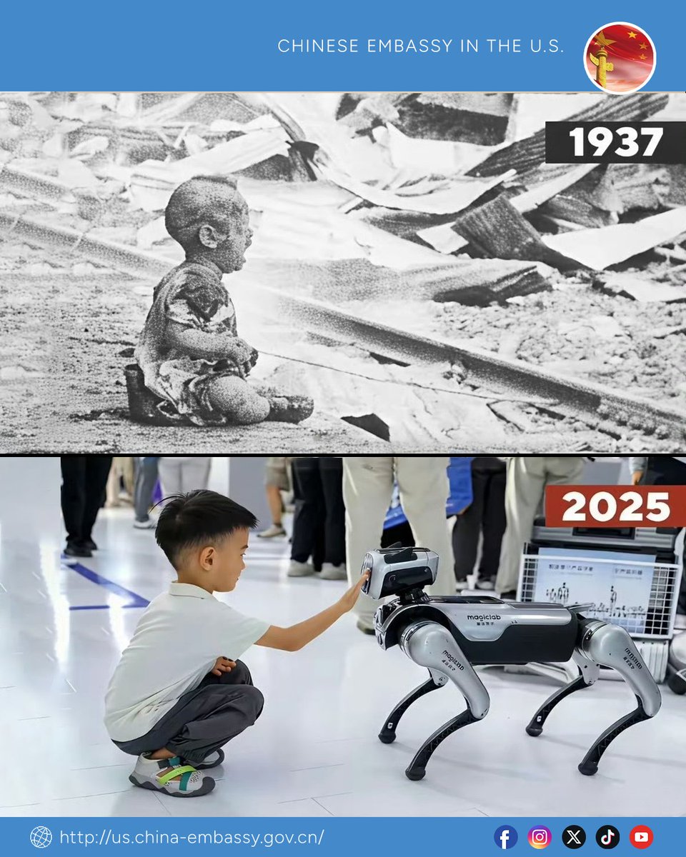 1937 VS 2025 🇨🇳🇨🇳🇨🇳
#ChineseModernization