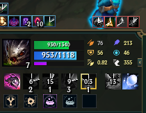 __1Jh__'s tweet photo. @Vandiril  Hey!
take a look at this match.
MatchID - 3163678751
Everytime Kog dies, he'd pick a new aug
4 augs at lvl 7 
Hud says -2 to next augs because of that https://t.co/O6bAvrcixf
