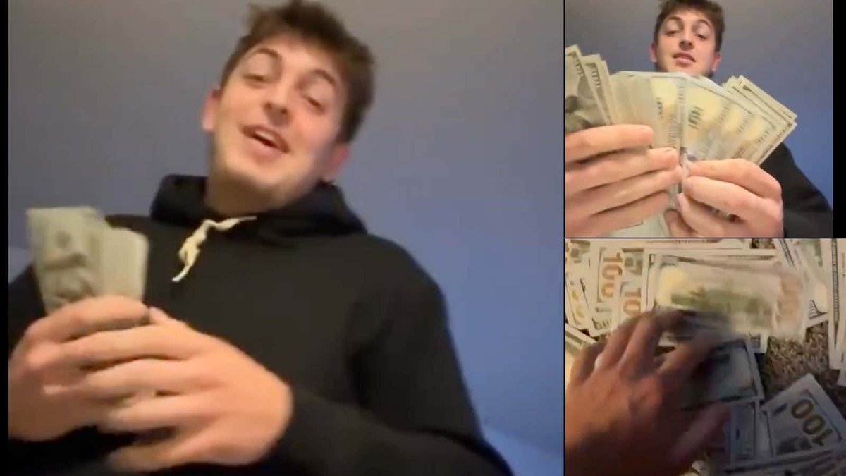 barstoolsports's tweet photo. Cut Him: Zach Calzada, A Bum Ass QB Who Got Benched By Kentucky In His 7th Year In College, Is On Video Talking Shit To Fans And Bragging About NIL Money https://t.co/GjkX3JX8RO https://t.co/ntOsO3bOpz