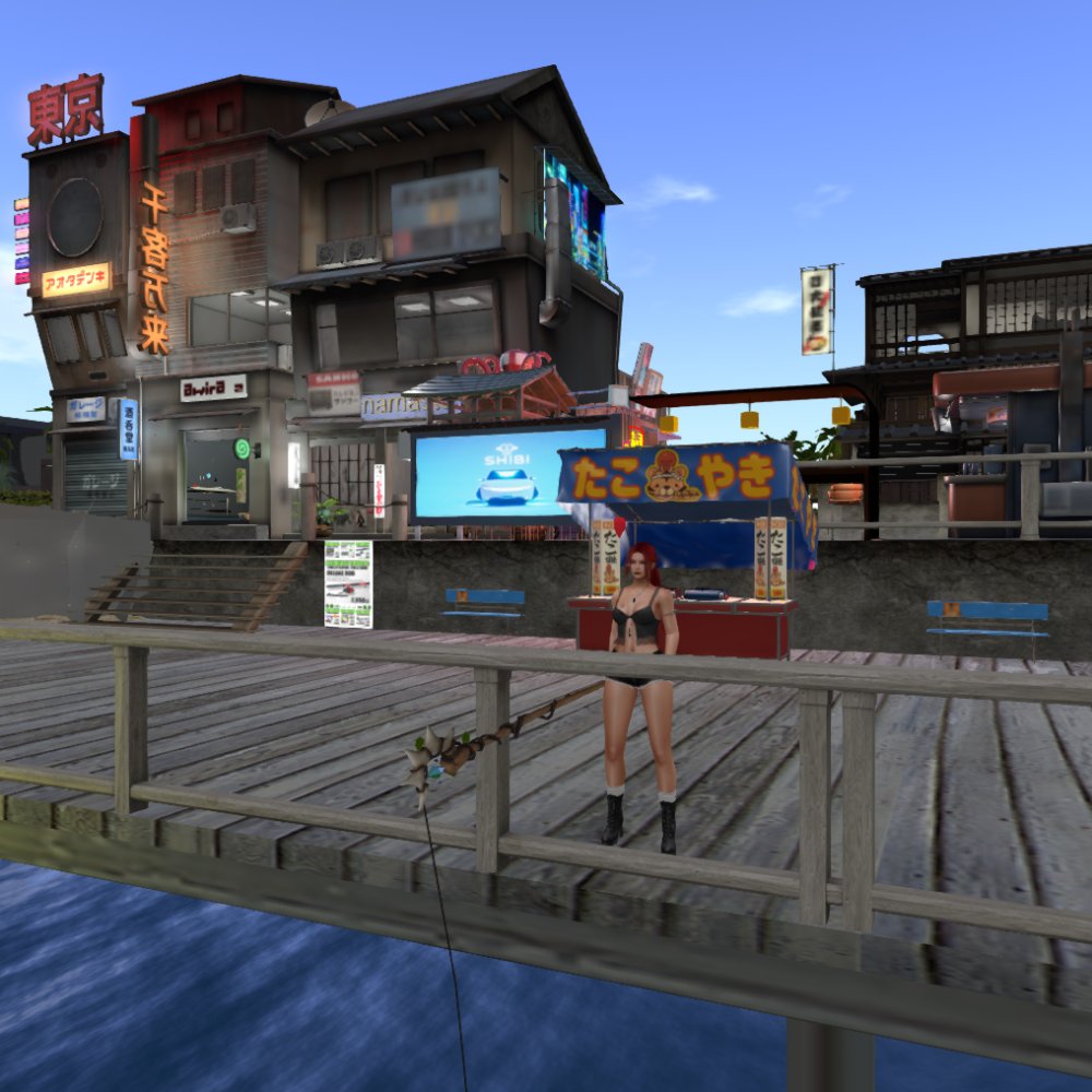 SpringEiren's tweet image. On Black Friday, I&apos;m back to Little Tokyo and check the red buoy.
Sigh, nothing has changed.
It&apos;s still the old version, so it gives less royal points...

maps.secondlife.com/secondlife/Tri…

#SecondLife #FishHunt #SL #LGH #CyberSociety