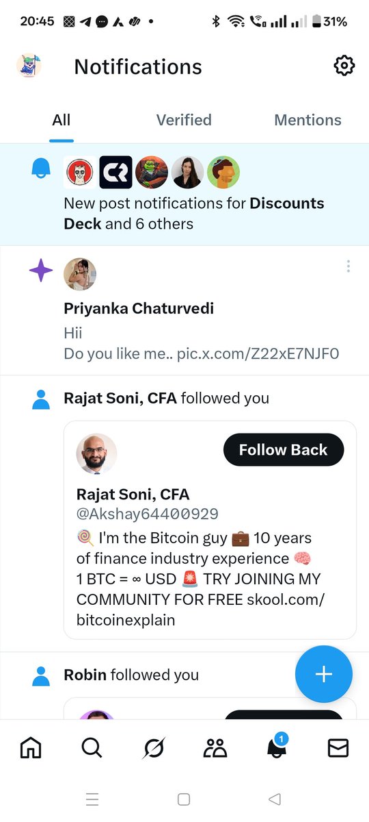 pargautam's tweet photo. @rajatsoni And many of u follow me🤣🤣🤣 https://t.co/AN6teLQpIz