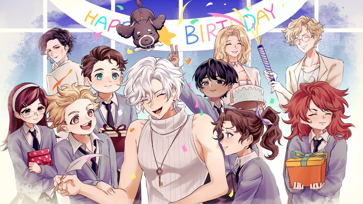 sleepeeart's tweet photo. Happy Birthday sensei!!  🩵🫶

Am honored to be a part of this project~~ 

#CuuBidet https://t.co/6Ptfx8jgXO