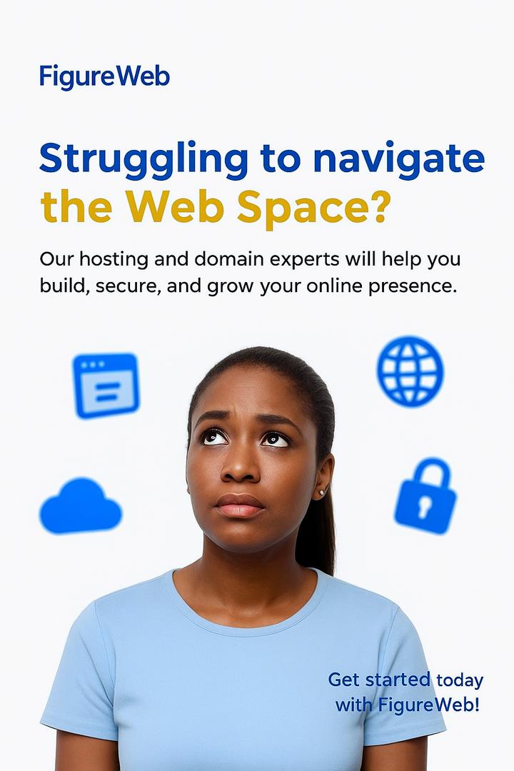 figurewebng's tweet image. Struggling to find your way online? 

Let FigureWeb guide you, from your first domain name to reliable hosting that keeps your business live 24/7.

👉 Visit figureweb.ng

#FigureWeb #WebHosting #DomainName #OnlineBusiness #NigeriaTech #DigitalGrowth #WebsiteDesign