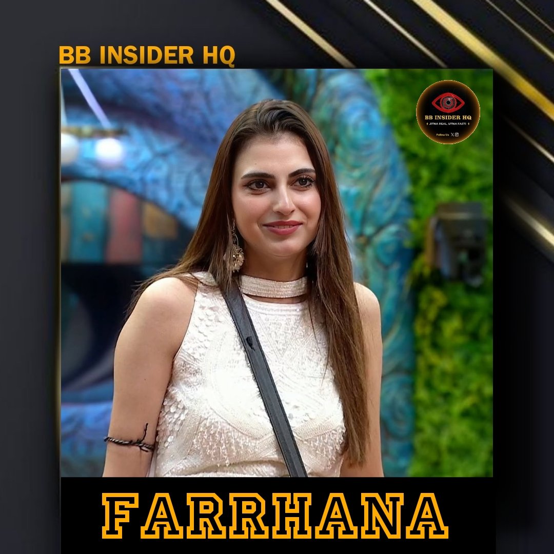 BBInsiderHQ's tweet photo. Ranking Poll ~ Week 11

❖ Like 👍
❖ Repost 🔁
❖ Bookmark 🔖 
❖ Comment With #FarrhanaBhatt

~ Result Will Be Announced Sunday 10 Pm 

📲 Follow @BBInsiderHQ
#BiggBoss19 #BiggBoss #BB19 https://t.co/UQnCqClziA