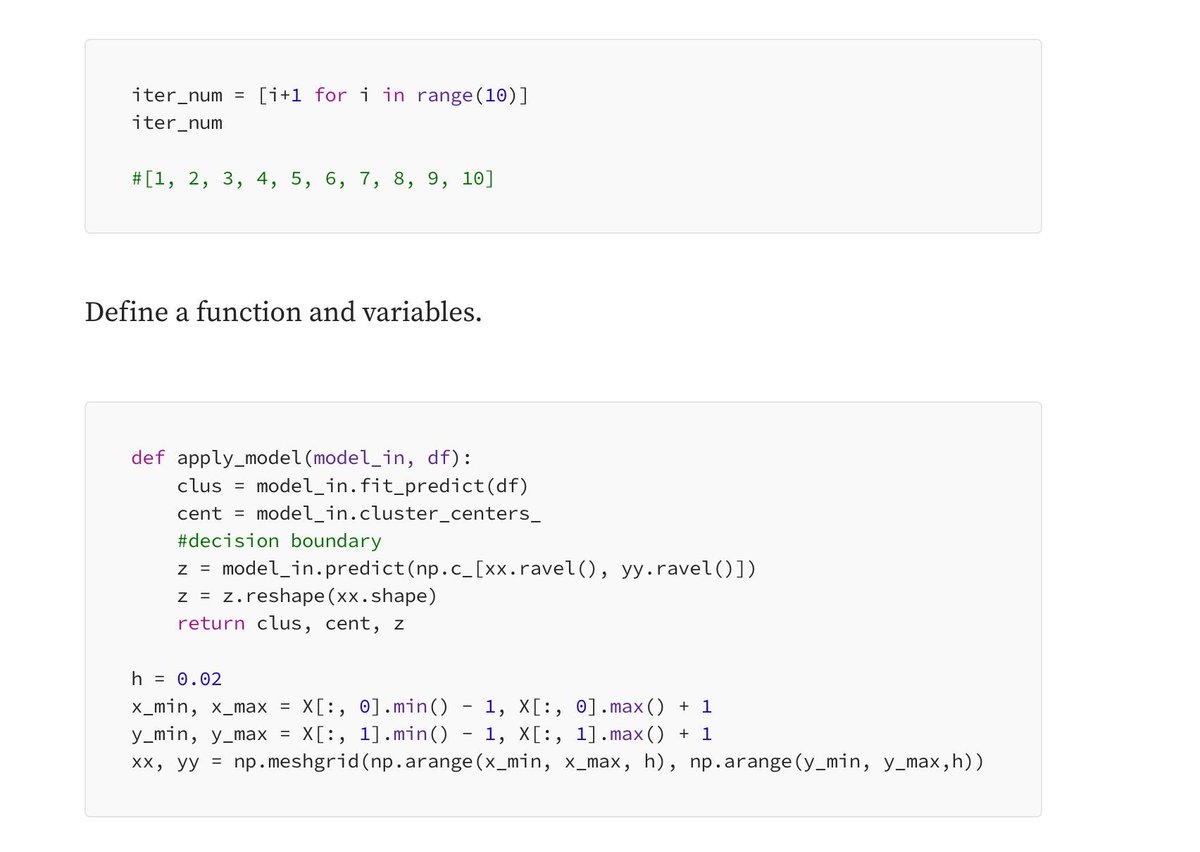 gp_pulipaka's tweet image. Centroid-Based Clustering #Algorithm! #BigData #Analytics #DataScience #AI #MachineLearning #IoT #IIoT #PyTorch #Python #RStats #TensorFlow #ReactJS #GoLang #CloudComputing #Serverless #DataScientist #Linux #Programming #Coding #100DaysofCode  
geni.us/Centroid-Algor…