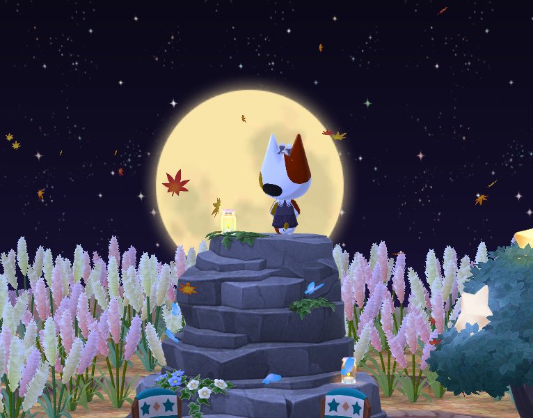 soaring_2019's tweet photo. スーパームーン🌕
#ポケ森 https://t.co/KY0mrMvP43