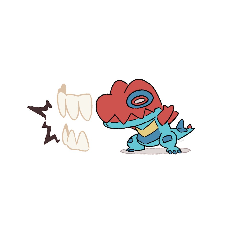 Pokemon doodle ko-fi commission.
Mega Feraligatr using Crunch.