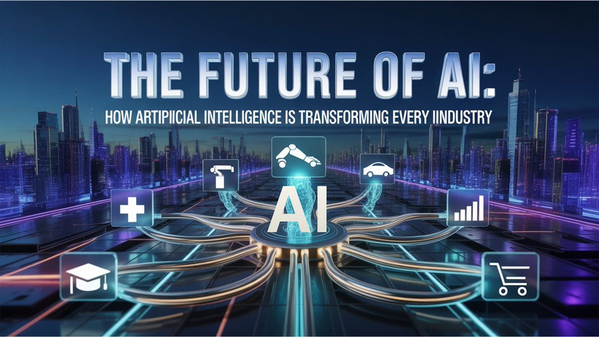 SourcesAI's tweet image. AI is no longer futuristic--it’s the engine driving change across .👇
healthcare
finance
education
retail
manufacturing
Read here: 👉sourcesai.blog/2025/11/the-fu…
#FutureOfAI #AIRevolution #ArtificialIntelligence #AIinBusiness #AITools #Tech202