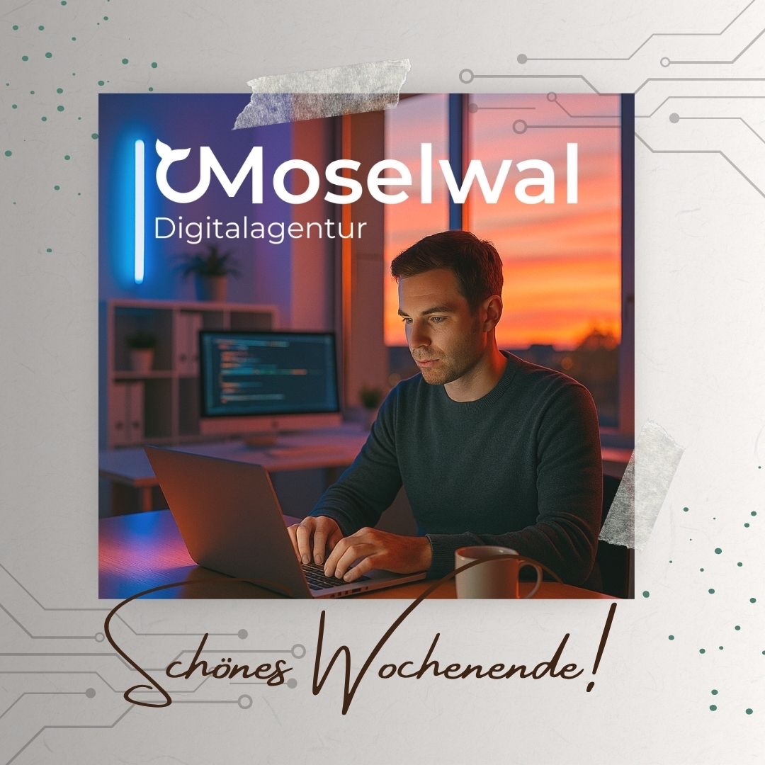 moselwal's tweet image. Nach einer Woche voller Ideen, Commits und Koffein ist jetzt Zeit für frische Luft, gute Musik und einen klaren Kopf.
Denn wer montags durchstarten will, darf freitags auch mal loslassen.
🚀 Schönes Wochenende

#teammoselwal #AutomationFirst #TYPO3 
zurl.co/urwGi