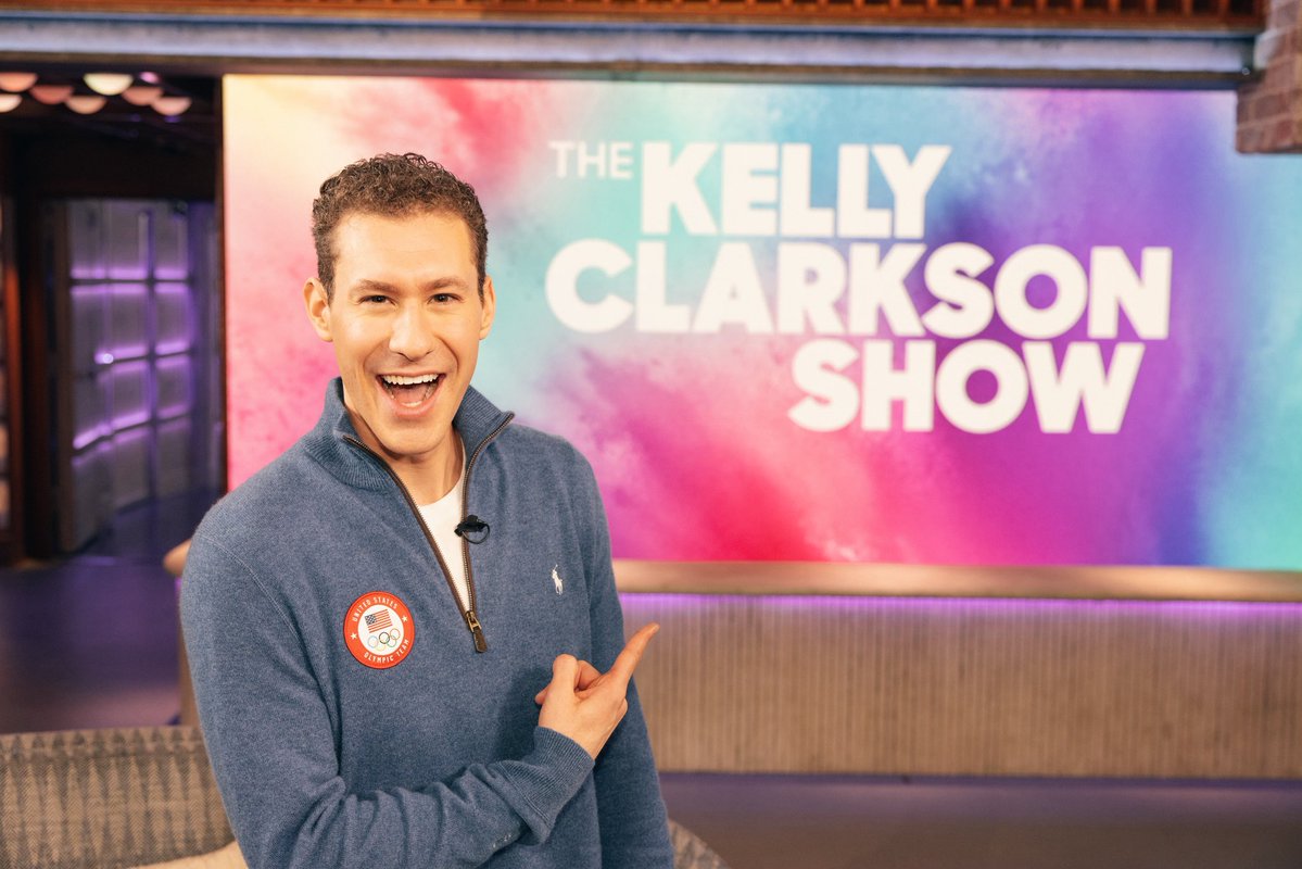 Thank you for having me <a href="/KellyClarksonTV/">The Kelly Clarkson Show</a>! Loved being on to talk about everything from <a href="/Olympics/">The Olympic Games</a> to <a href="/RMHGlobal/">Ronald McDonald House</a>! 🙏 The episode airs today 🙌 

<a href="/NBCOlympics/">NBC Olympics & Paralympics</a> <a href="/TeamUSA/">Team USA</a>