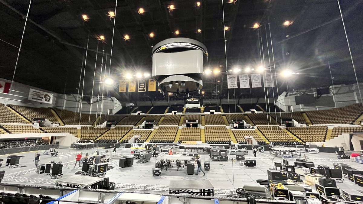 CTIAV's tweet image. Behind every great show is a great crew. 🎶

CTI delivered tour-level lighting, audio &amp;amp; broadcast visuals for MPS’s 50th Biennial Music Festival, bringing 400+ student performers to life for 7K+ guests at UWM Panther Arena.

#ctirocks #AVIntegration #LiveEvents #ProAV