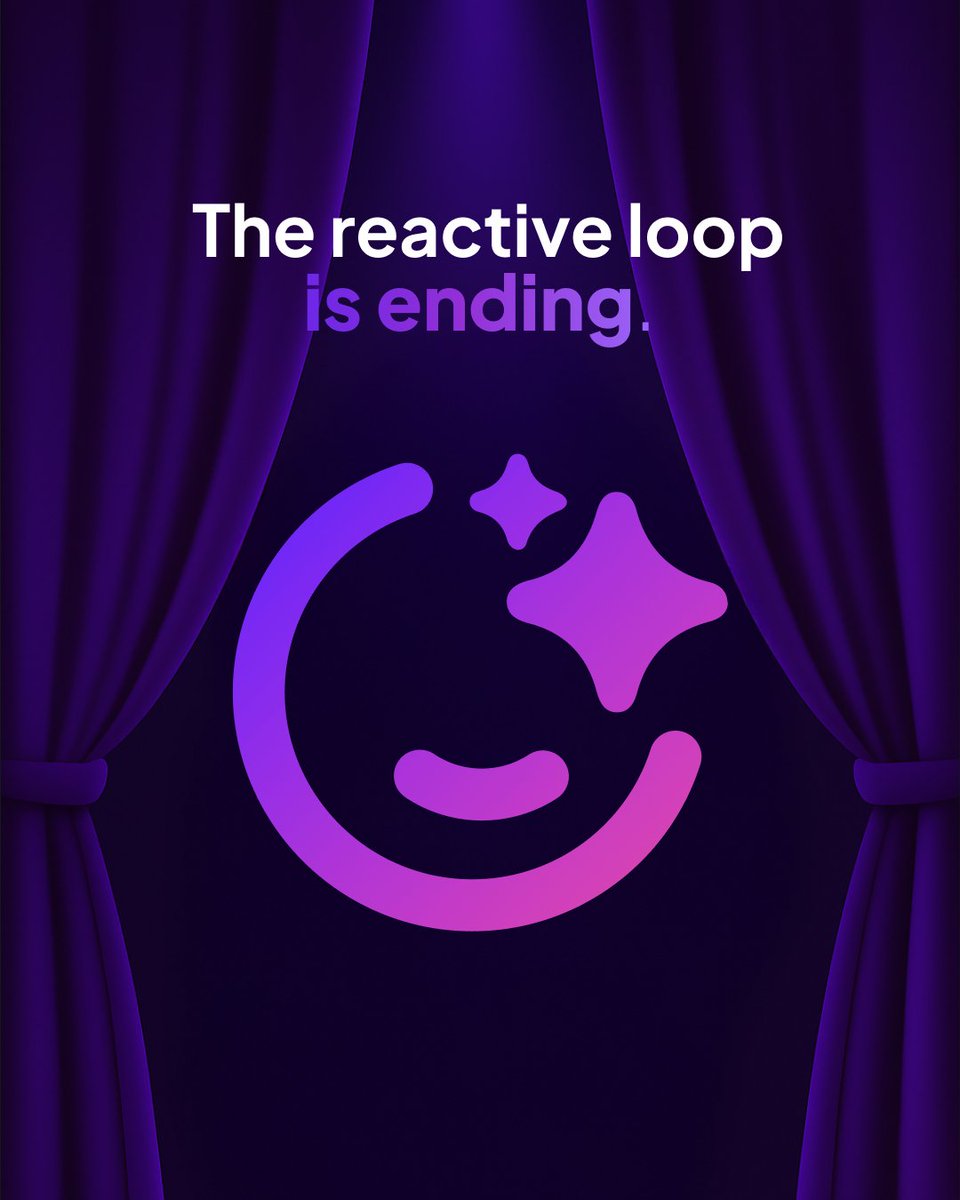 infraspeak's tweet image. The reactive loop is ending 🌀
A new kind of intelligence is coming, and it will change how you make decisions.
Less firefighting. More foresight, action, and progress.
Curious? You should be 😉
Join the list to get early updates and stay one step ahead: hubs.li/Q03RMWWN0.