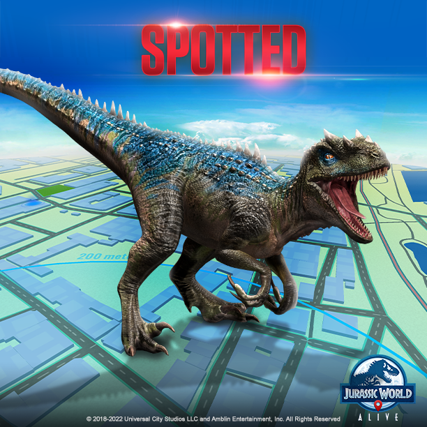 JWorldAlive's tweet image. 🚨🚨 #SPOTTED! Have you seen Alloraptor on your Map today?

Dart it now!
🎯 ludia.gg/JWA25_1107