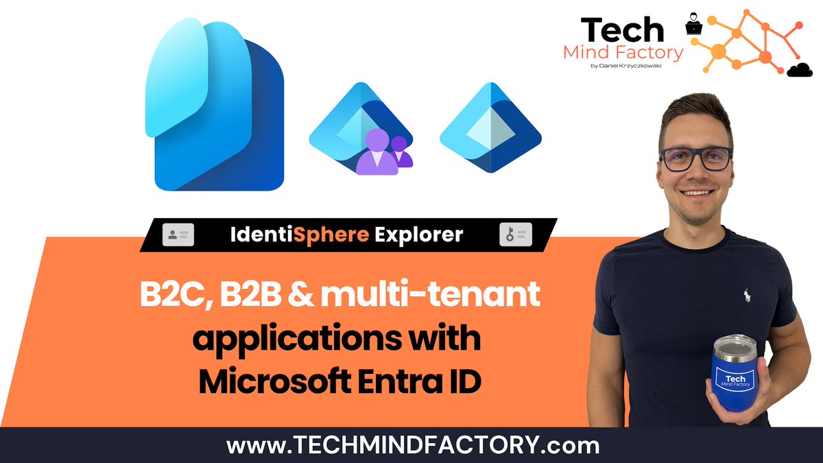 DKrzyczkowski's tweet image. If you’ve ever wondered how single-tenant vs. multi-tenant applications differ or how B2C and B2B identity models work within Microsoft Entra ID - this comprehensive video is for you.
📺 youtu.be/qw4A82_bD-0?si…

#MicrosoftEntra #MicrosoftEntraID #Identity #TechMindFactory