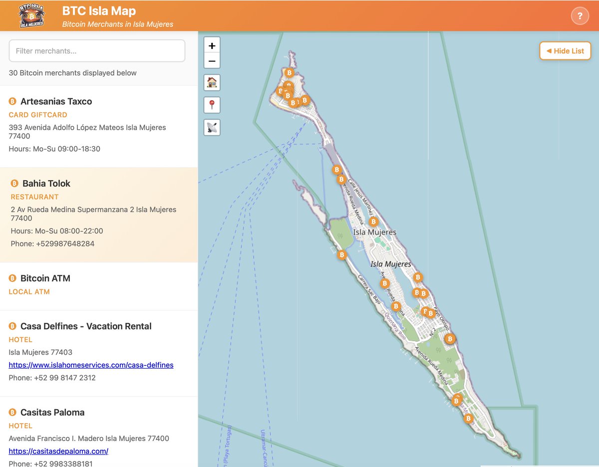 we are starting to look like a bitcoin island...