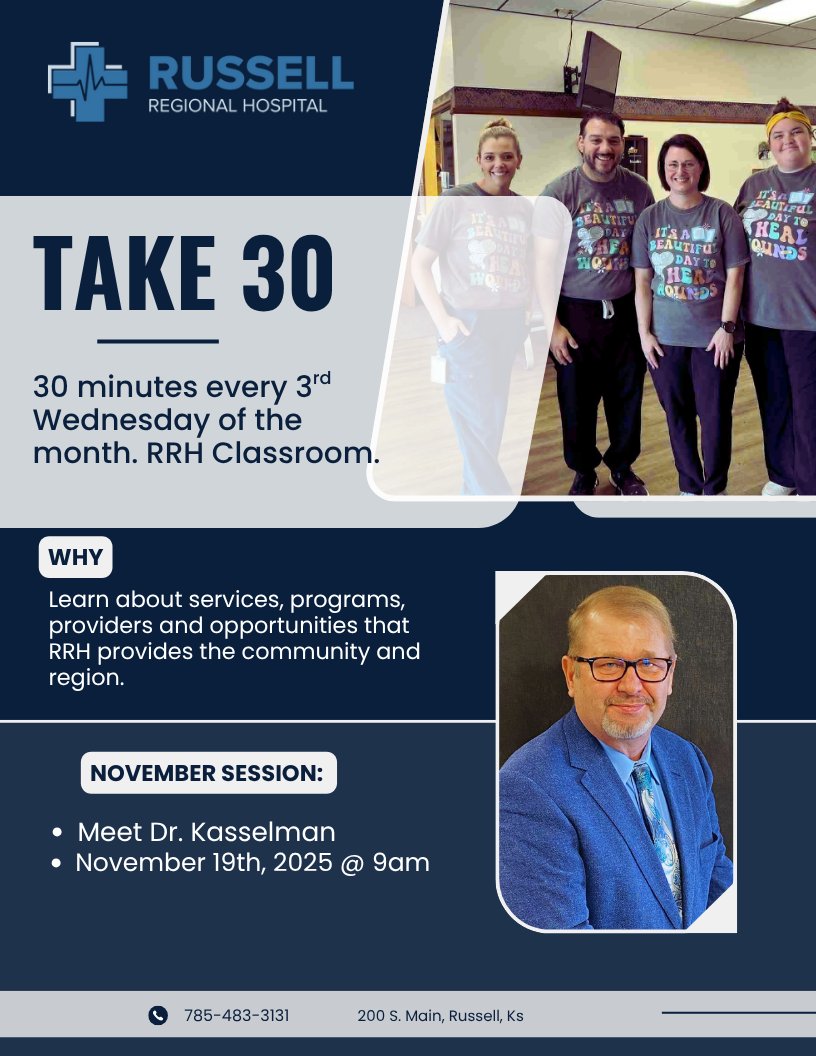 Russell Regional Hospital - Kansas (@russellkansas) on Twitter photo 