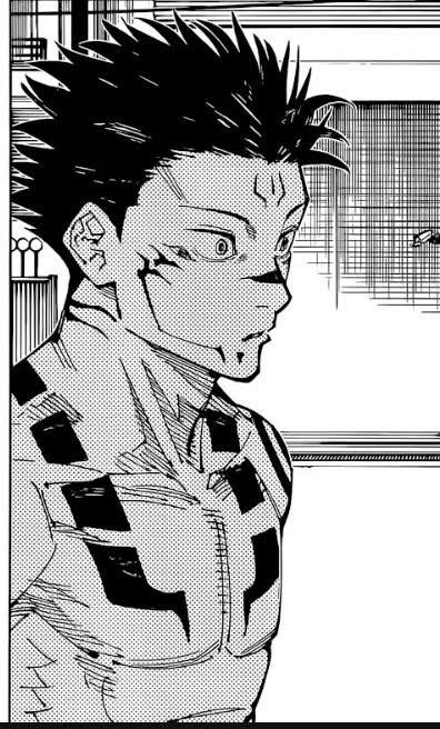 conflict1914's tweet image. Sukuna after Yujiro explains he didn&apos;t dodge his world slash, he actually gripped the earth with his toes and rotated it 0.25 degrees so he&apos;d miss